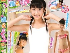 【JSジュニアアイドル】たっぷり椎名もも Part4：12歳小学生のイメージビデオ。無料JSエロ動画。